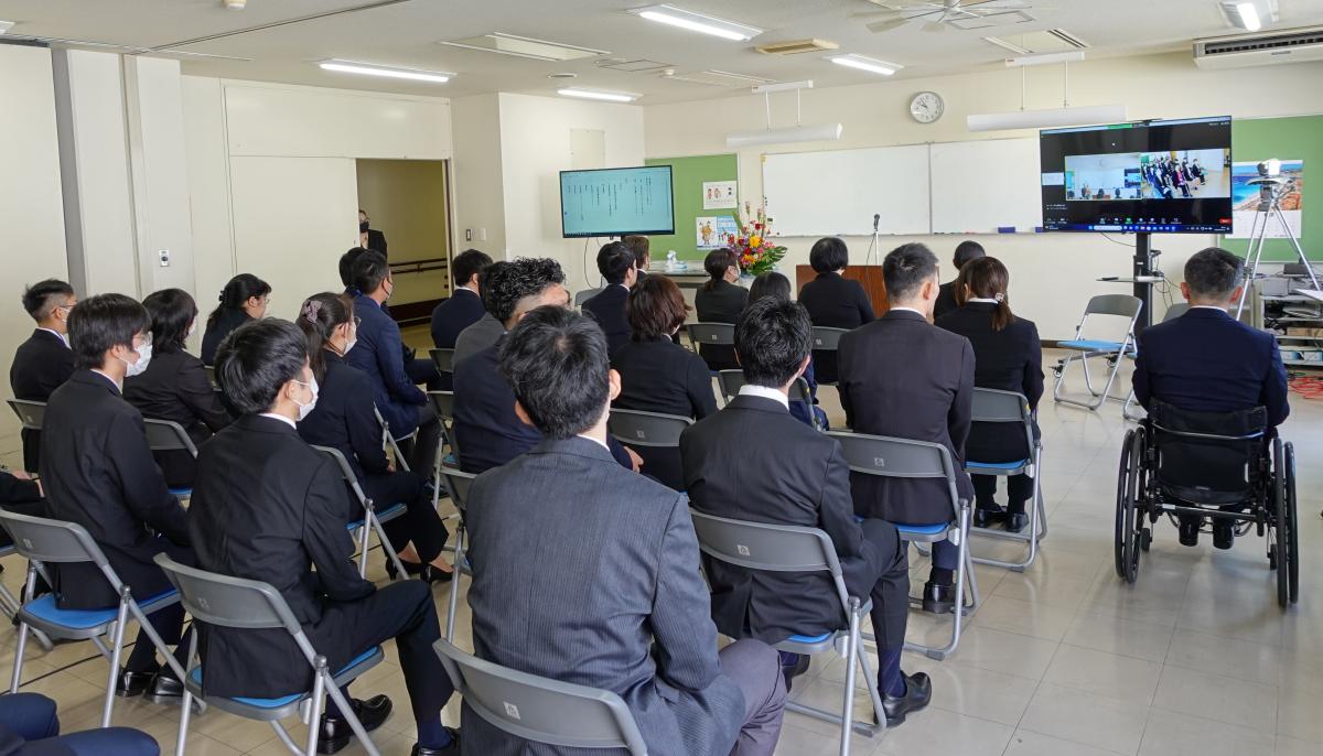 令和４年度後期修了式