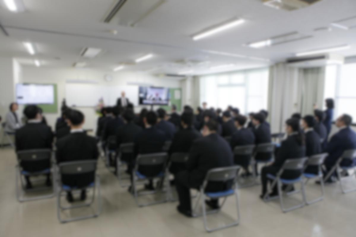 令和６年度前期修了式